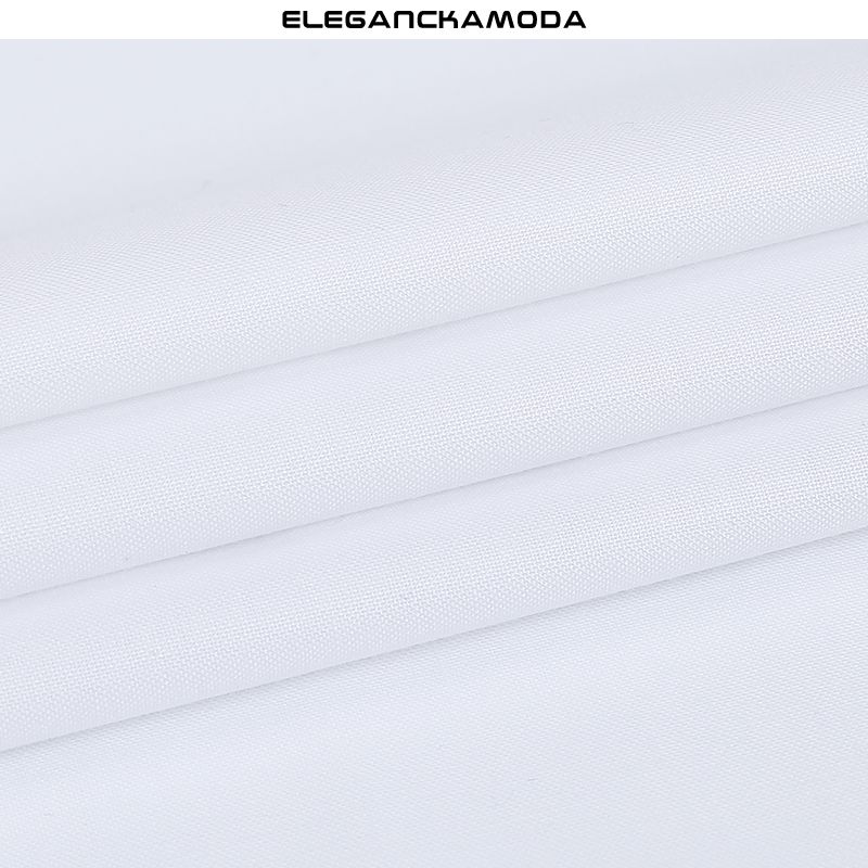 bluzka biznesowa stretch slim biała