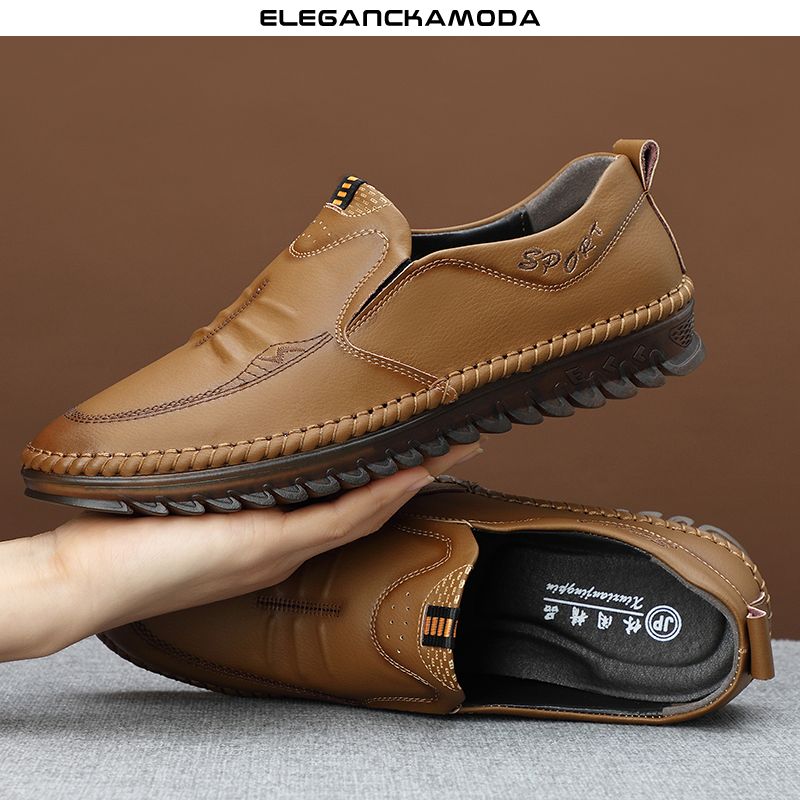 modne męskie mokasyny na cały mecz trend casualowe buty eleganckie czarne