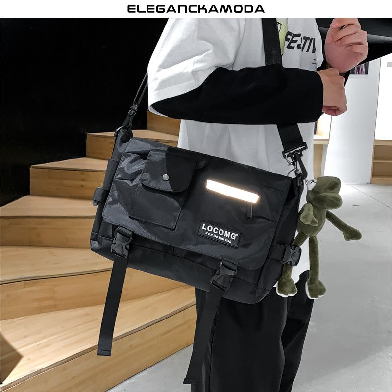 torba crossbody mała torba na ramię plecak męski biznes czarny