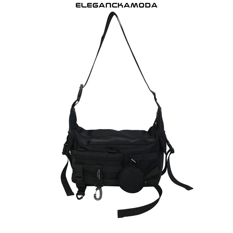 torba na ramię torba męska trendy fashion all-match student black