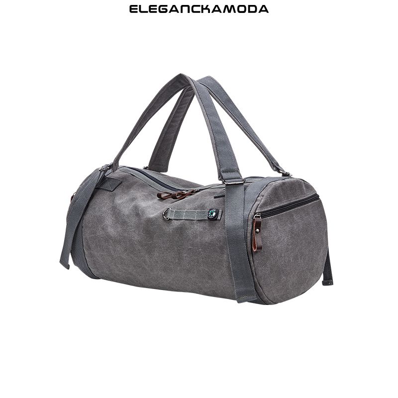 torba typu bucket bag męska torba podróżna płócienna torebka khaki